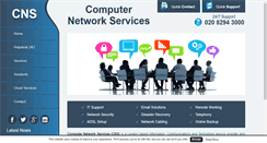 Desktop Screenshot of cnsuk.com